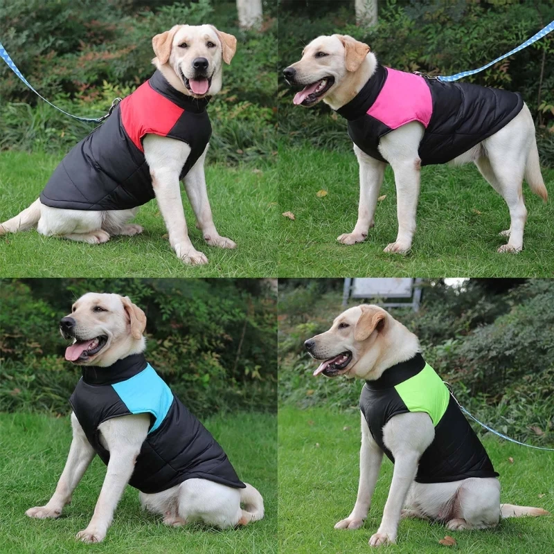 

Pet Dog Clothing Winter Warm Clothes Windproof Dog Snowsuit Gift for Large Dog Durable Comfortable and Breathable Coat