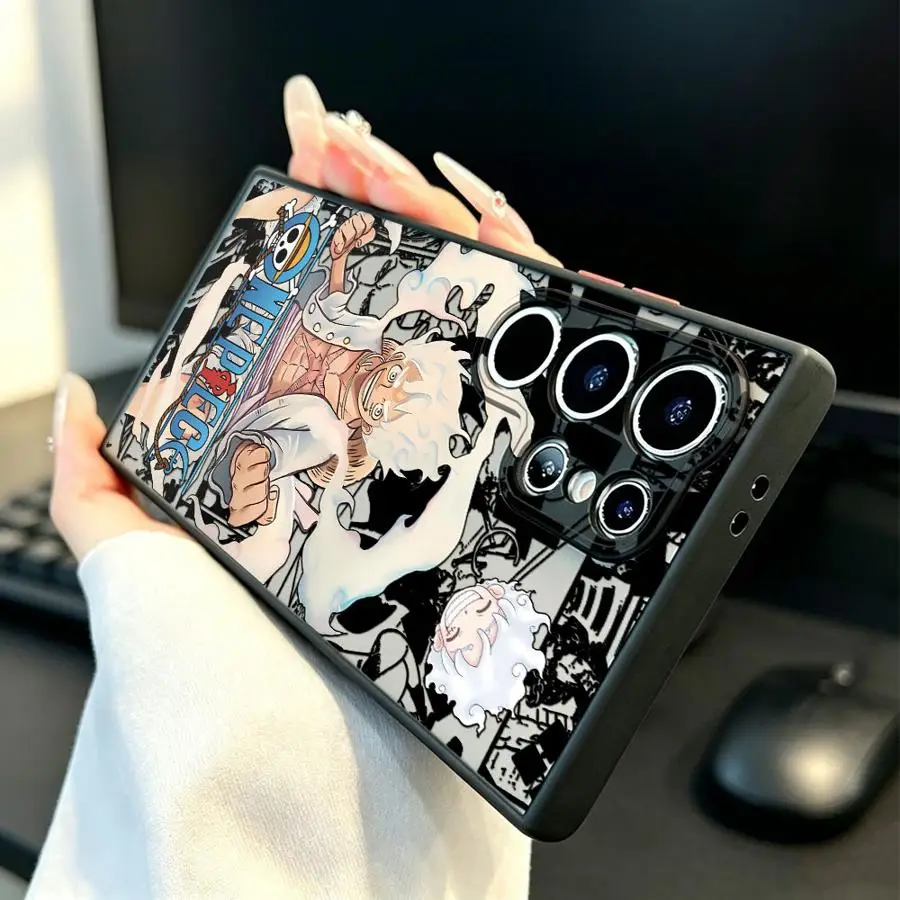 Чехол для телефона O-One Piece Luffy 5 Gear Funda Back для Samsung Galaxy S26 S23 FE S21 S25 Ultra Note 20 Ultra 10+ S20 FE S22 (art.: 3920dbd45e599) - 3920dbd45e599