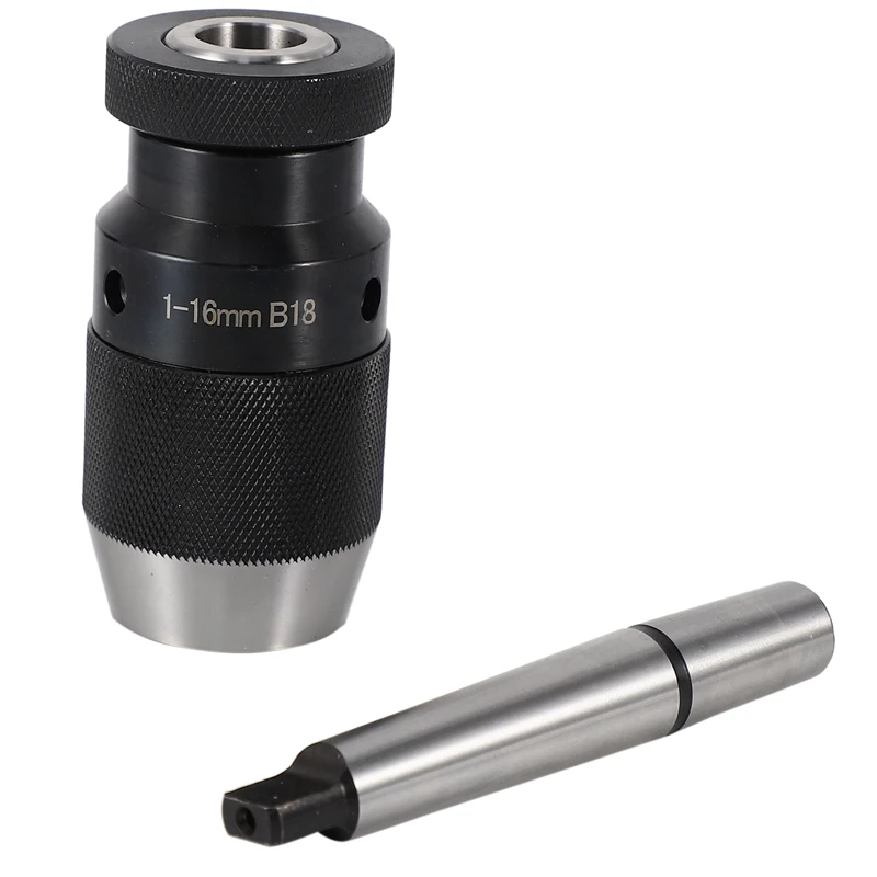 

Hot Self Tighten Keyless Drill Chuck Mt2 B18 Shank Morse Taper 1-16Mm Mt3 B18 Mt4 B18 Light-Duty Hand Tightening Drill Chuck