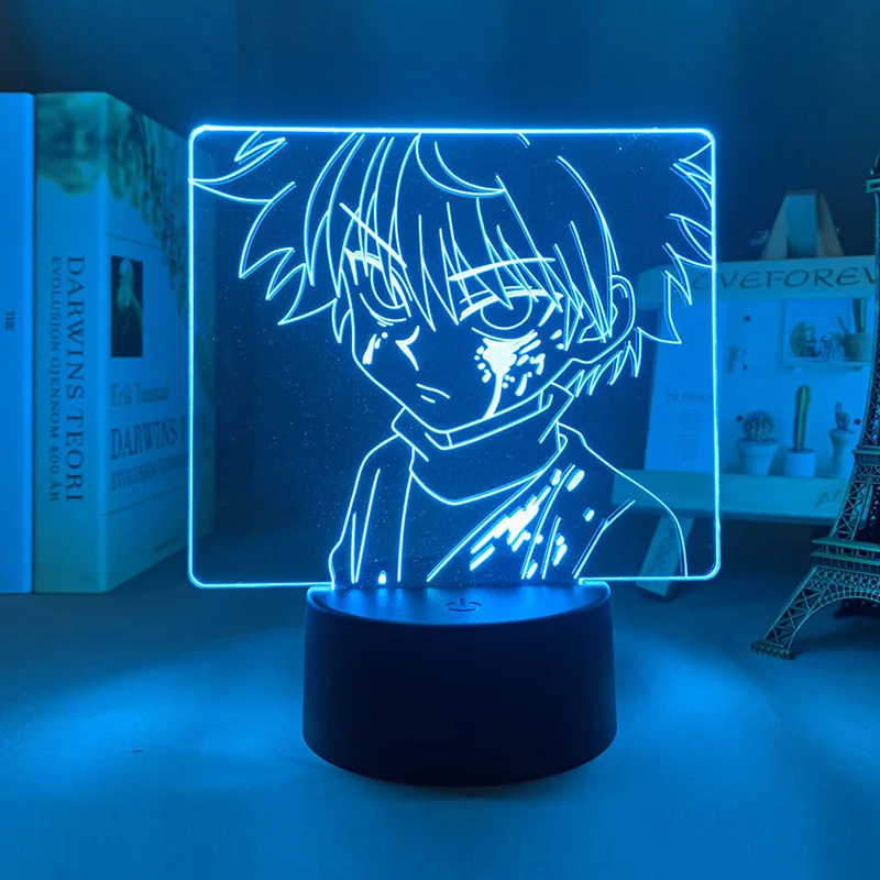 Hunter x hunter HxH killua hisoka kurapika хантер х для дома украшения ночник аниме фигурки декор