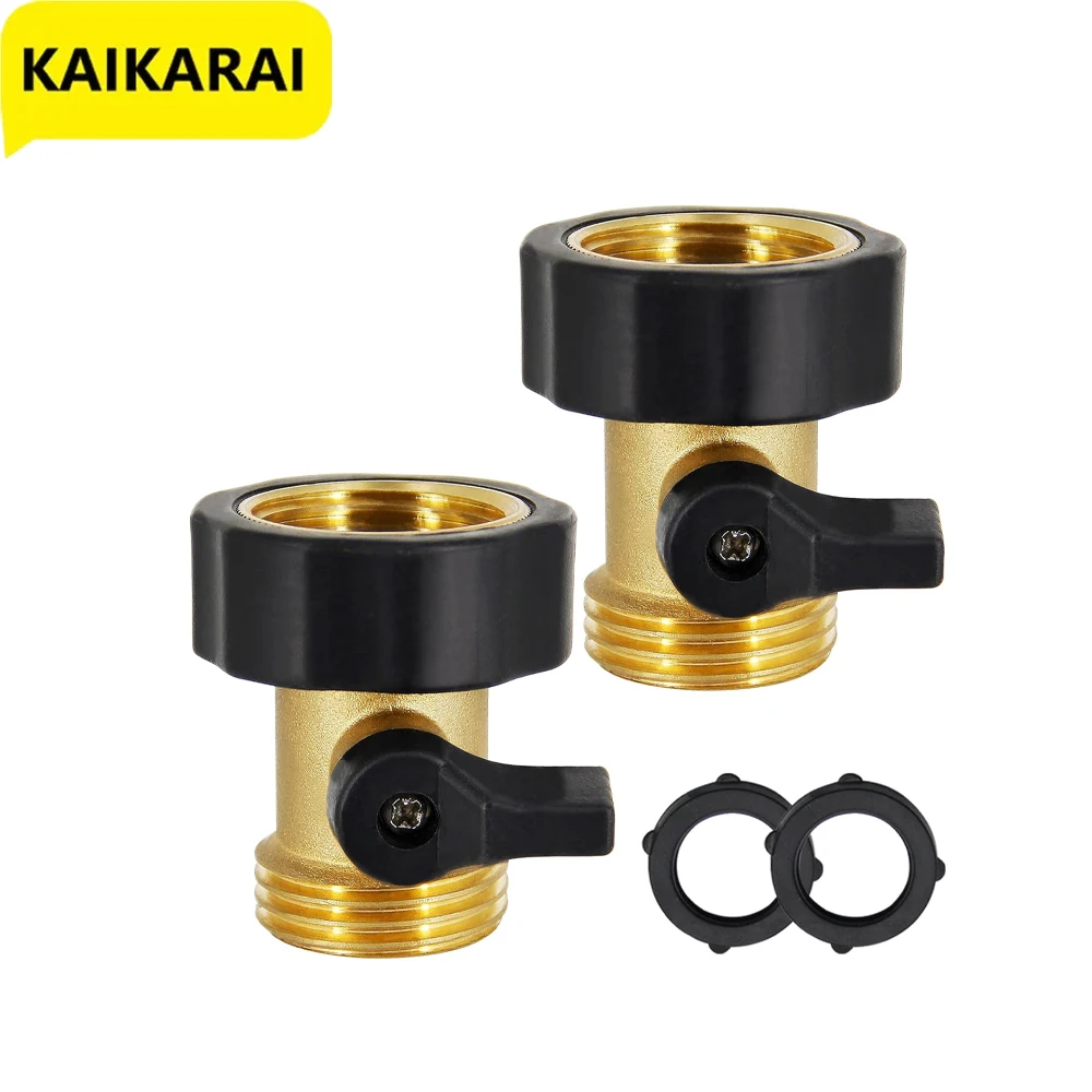 Kaikarai оцинкованный затворный клапан разъем 3/4 дюйма для садового шланга