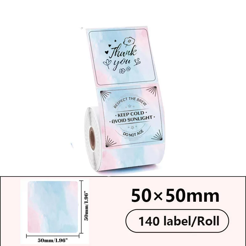 

Градиентные круглые самоклеящиеся этикетки Risio