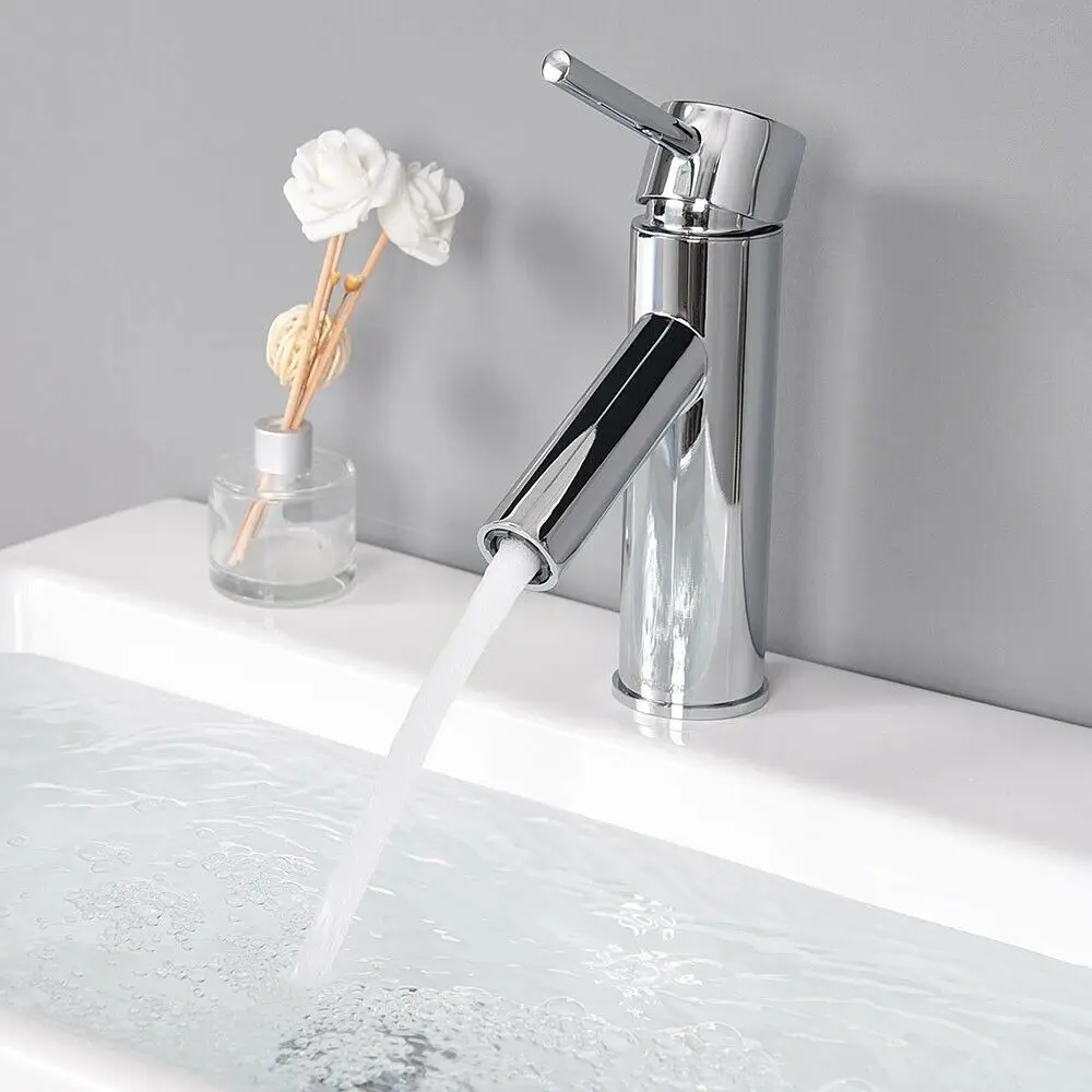 

Simple Design Single-hole Faucet Rust-resistant Durable Bathroom Sink Faucet