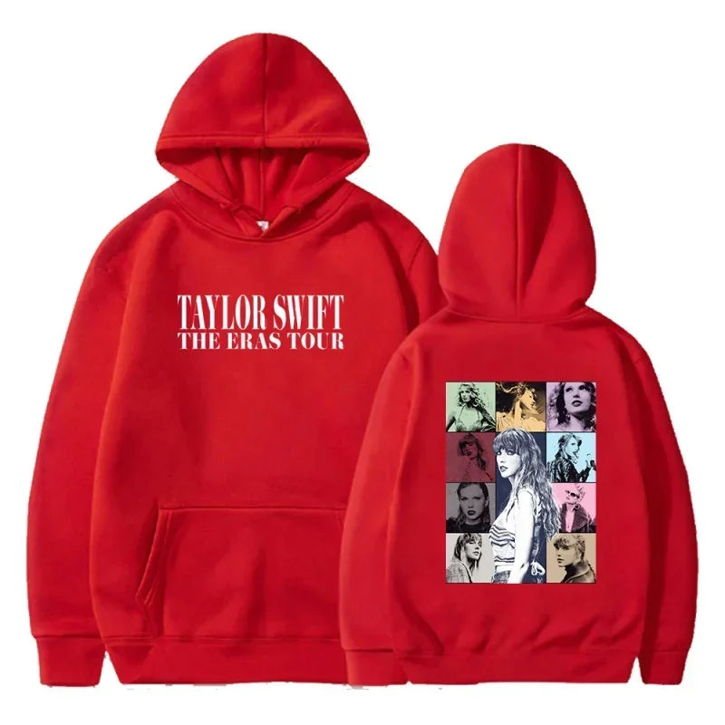 

Herfst Nieuwe Taylor Keer Tour Merchandise Wereldtournee Lange Mouw Fleece Sweatshirt Capuchon Mode Jas Voor Heren Hoodies