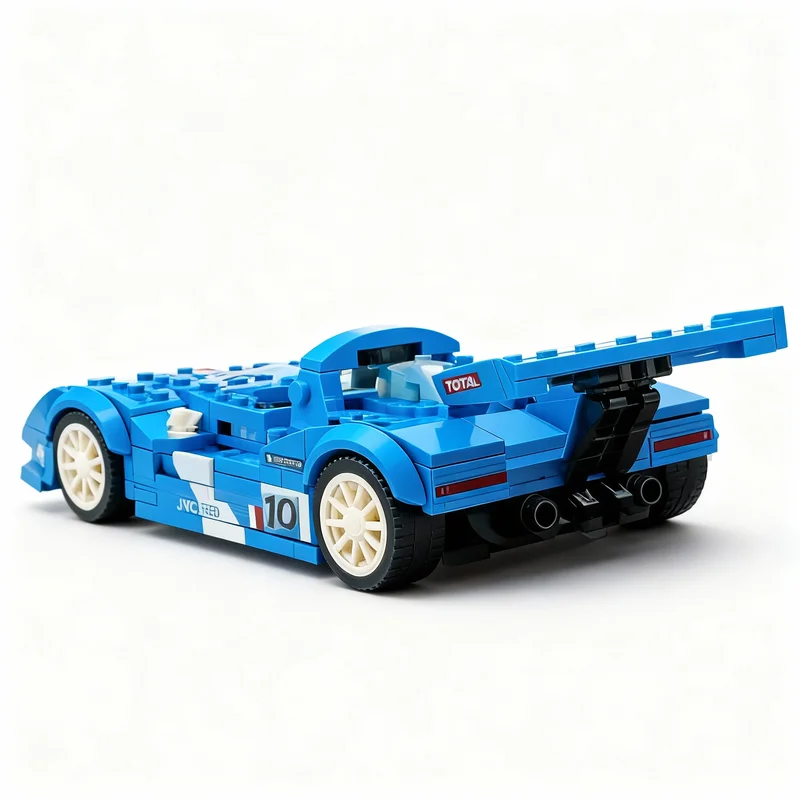 Фото 327 деталей MOC Lola B98 10 Judd Vaillant City Champions, модель строительных блоков, игрушка, рождественские подарки, конструктор, творческое рукоделие, DIY №3