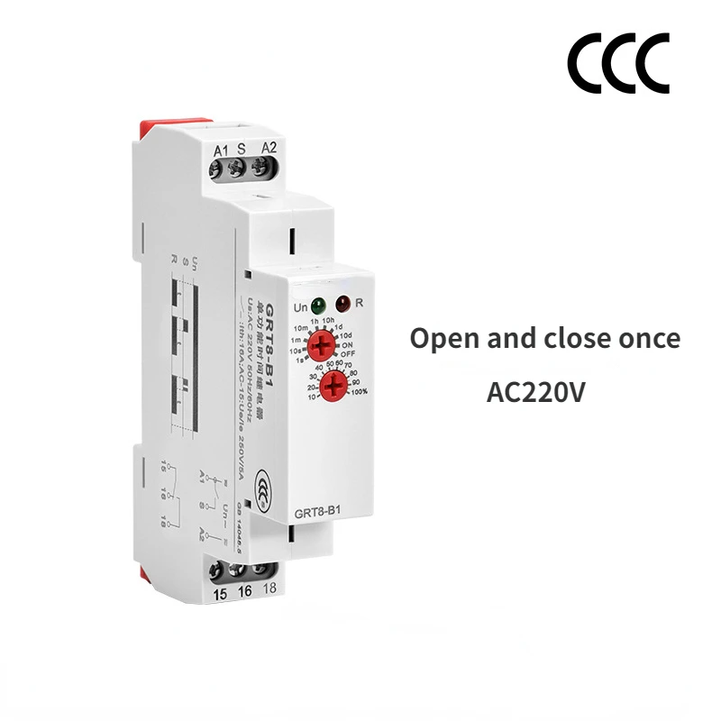 Реле времени задержки выключения 16 А переменного тока 230 В или реле