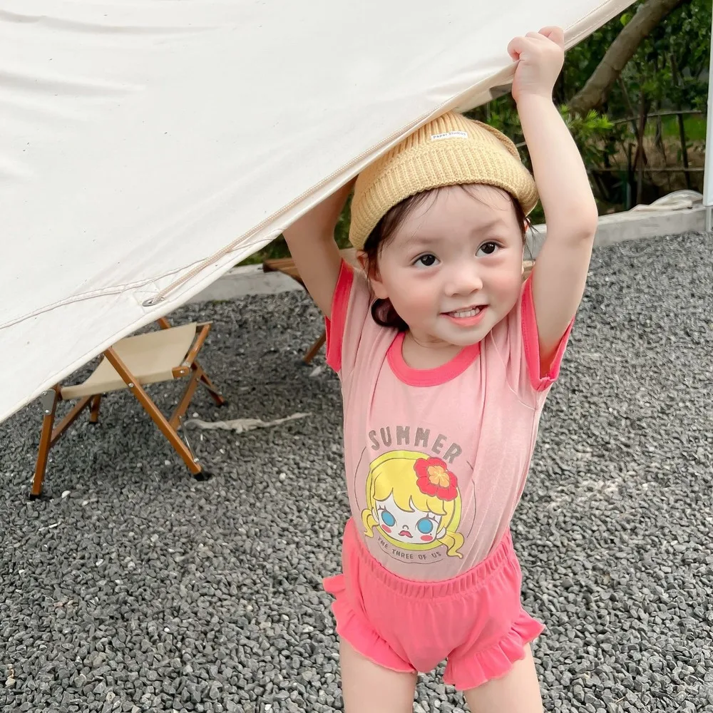 

Summer Cotton Baby Sets Boy Girls T-shirt + Shorts Sets Toddler Clothing Baby Boy Clothes Kids Outfits Children's Clothing