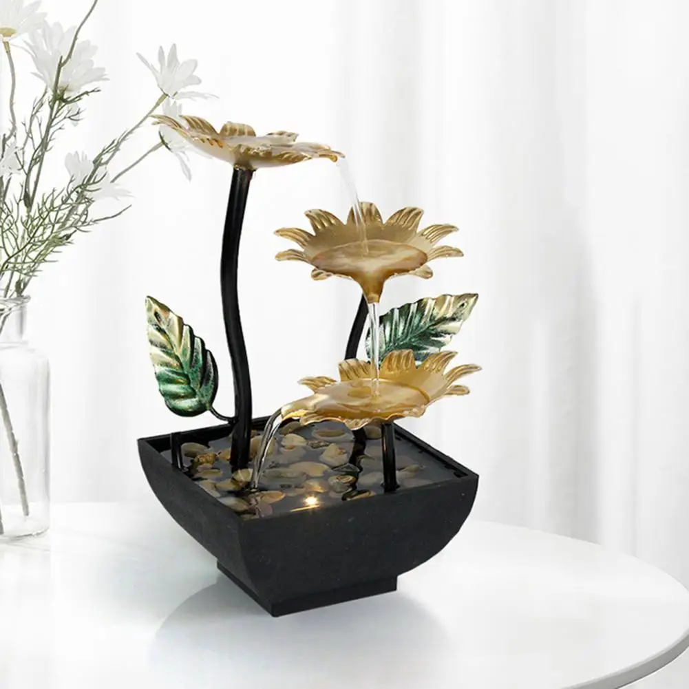 

Waterfall Decor Fine Workmanship Wide Application Plastic Beautifying 3D Effect Fountain Ornament Household Supplies