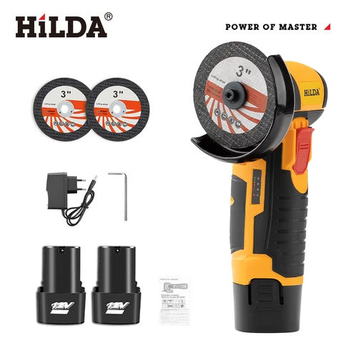 HILDA 12В мини угловая шлифовальная машина