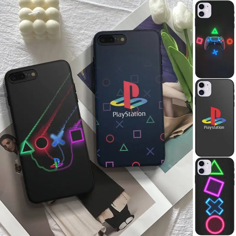 

Hot game PlayStasion ps5 Phone Case fundas shell cover for iphone 6 6s 7 8 plus xr x xs 11 12 13 mini pro max