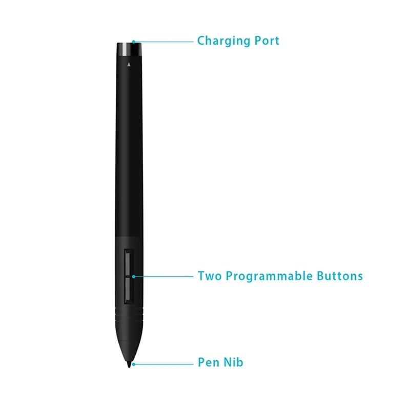 

For Huion P80 PEN80 Rechargeable Digital Pen Stylus for Professional Graphic Drawing Tablets 420 H420 NEW1060PLUS WH1409