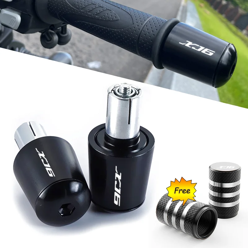 

For Yamaha XJ6 XJ6F XJ6N DIVERSION 2009-2014 Motorcycle Accessories CNC Handle Bar Handlebar Grips Cap End handle Plugs cap