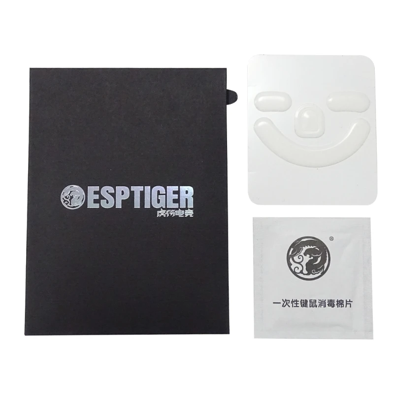 Оригинальная игровая версия Esports Tiger ICE, коньки для мыши, ножки для мыши razer DeathAdder V3 Pro, белые скользящие края (art.: 3920cb316716e) - 3920cb316716e