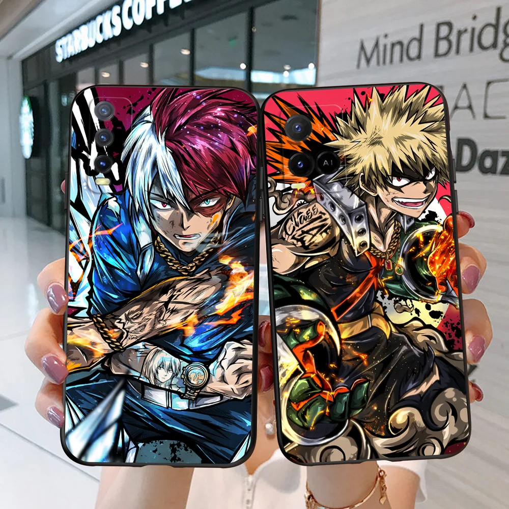 Черный чехол ТПУ для Vivo V5 V5S V7 V9 Youth V11 V11i V15 V17 NEO V20 E V21 V21E V23 V23E PRO 4G 5G японское крутое