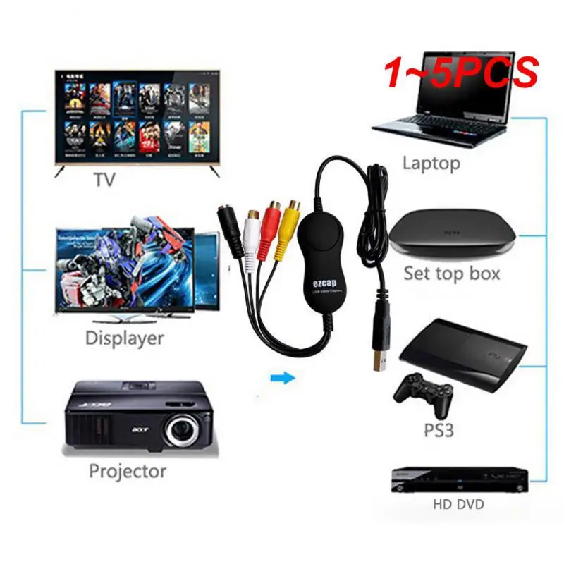 

1~5PCS Adapter Card Mini High Quality Digital File Usb 2.0 Portable For Ezcap 159 Audio Video Capture Card New