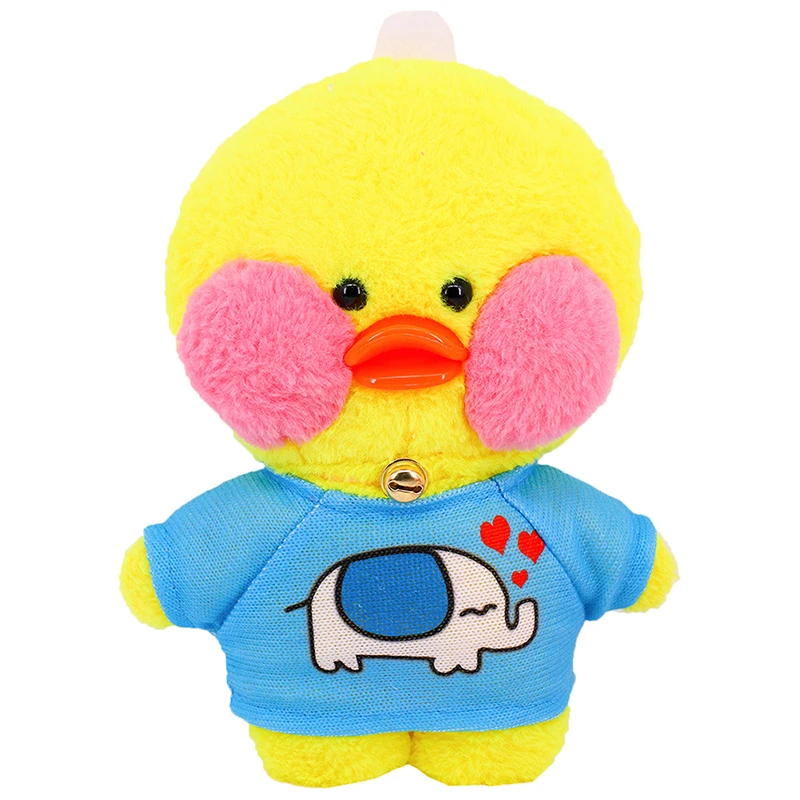 

1pc Cute Clothes Skirt Accessories Sets For 30cm Lafanfan Duck Cafe Mini Ducks Skirt Glasses Doll Plush Toy