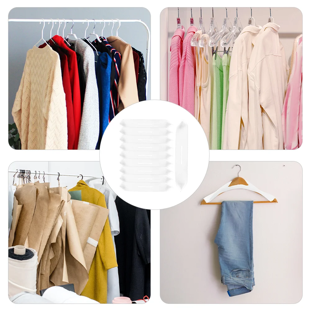 50 шт. противоскользящий чехол из губки для вешалки одежды противоскользящие