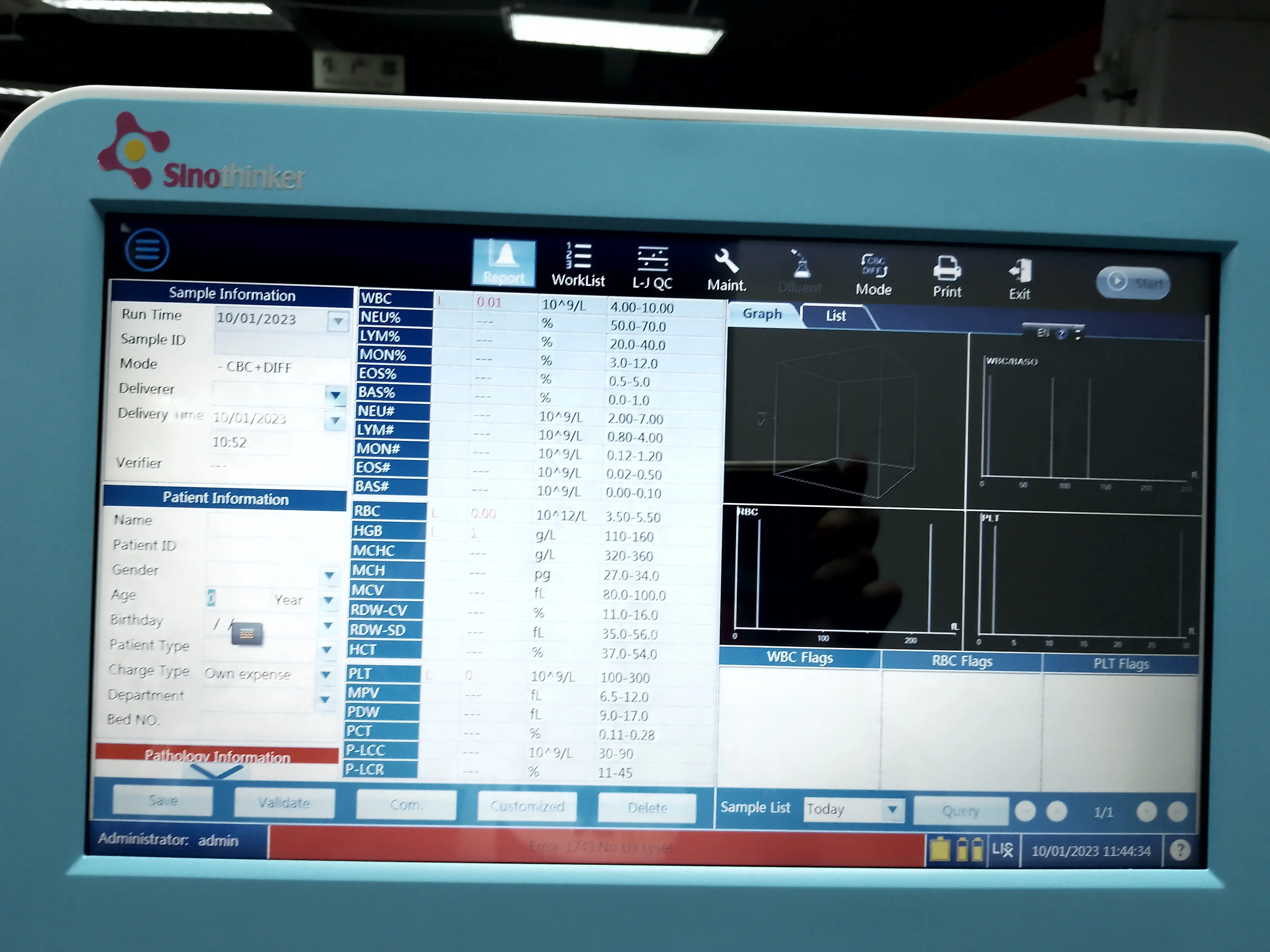 5 частей автоматический гематологический анализатор рандомные РЕАКТИВЫ ДЛЯ