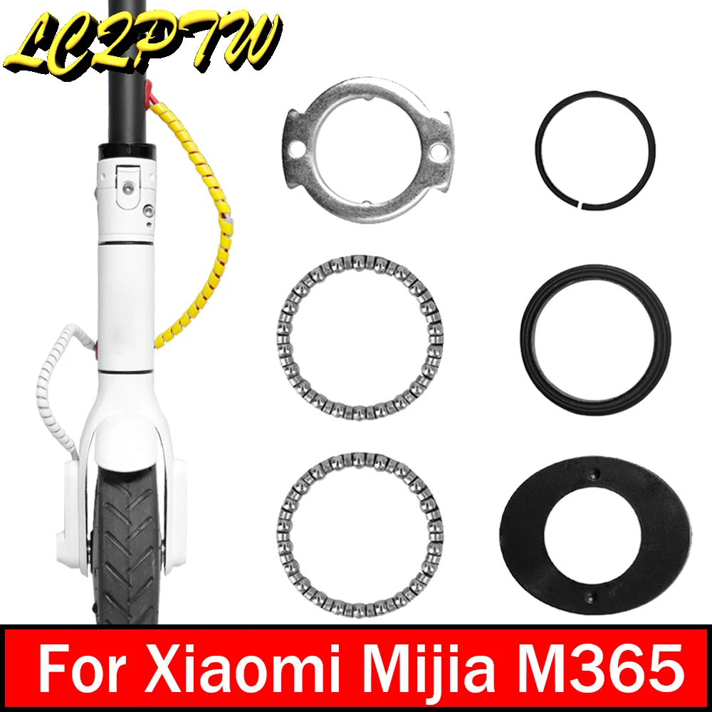 

1Sets Scooter Front Fork Tube Bearing Bowl Rotating Steering Sets for Xiaomi Mijia M365/Pro Electric Scooter Bearing Bowl Parts