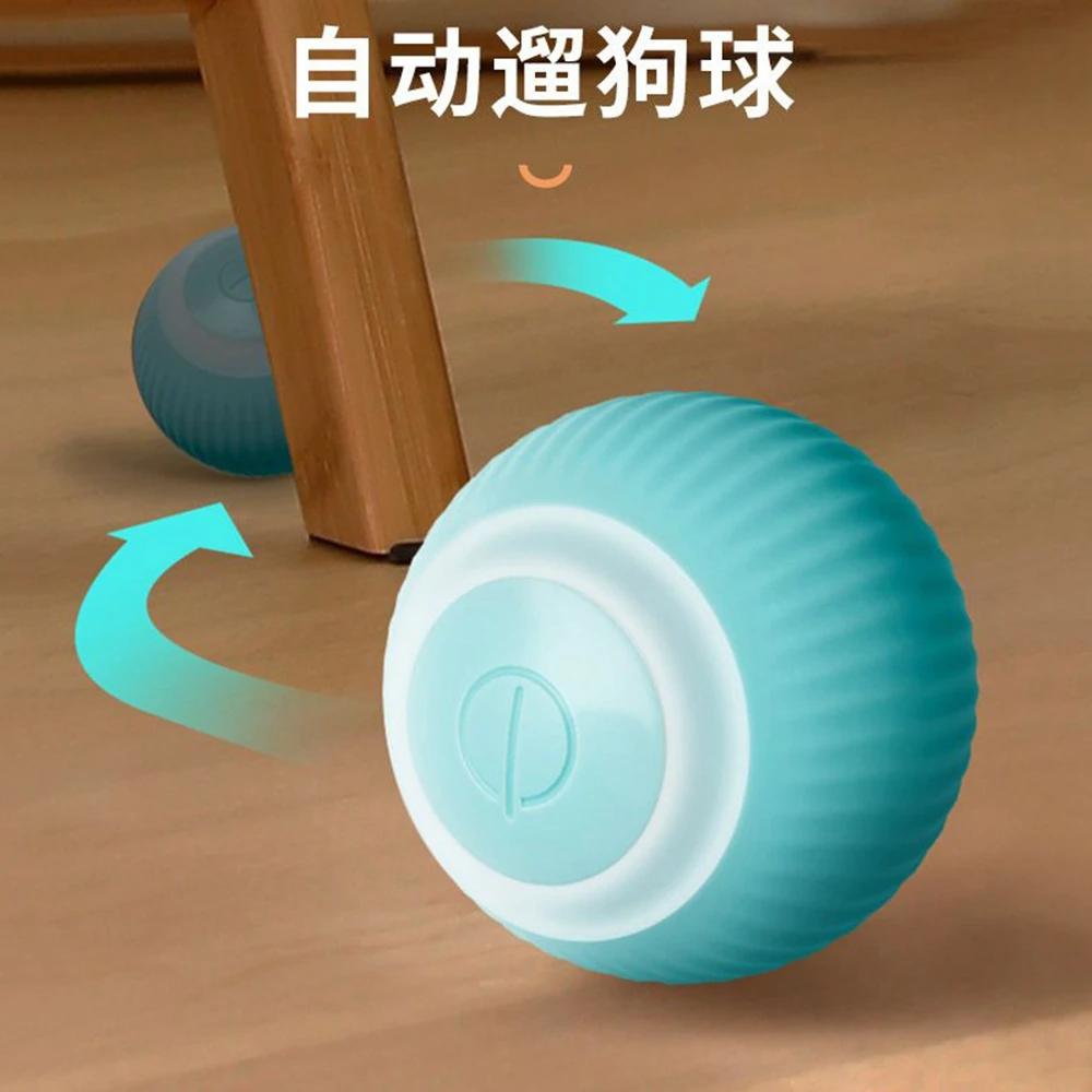 

Smart Cat Toys Automatic Rolling Ball Electric Cat Toys Interactive For Dogs Training Self-moving Kitten Toys Pet Accessories