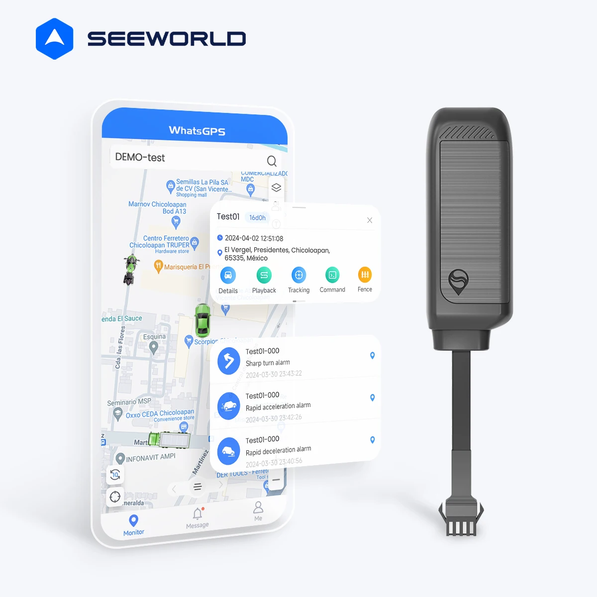 Автомобильный GPS-трекер SEEWORLD R11