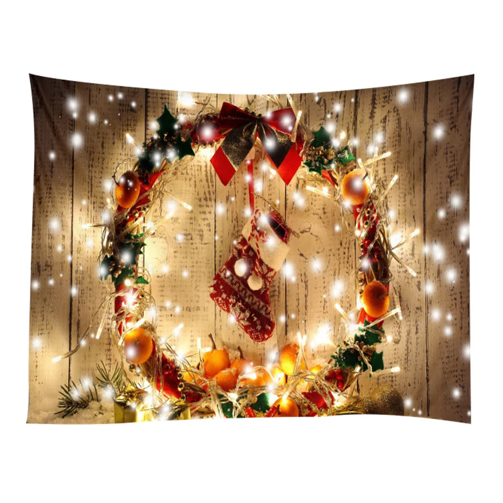 

Wall Christmas Decor Hanging Tapestry Partypolyester Festival Decorations
