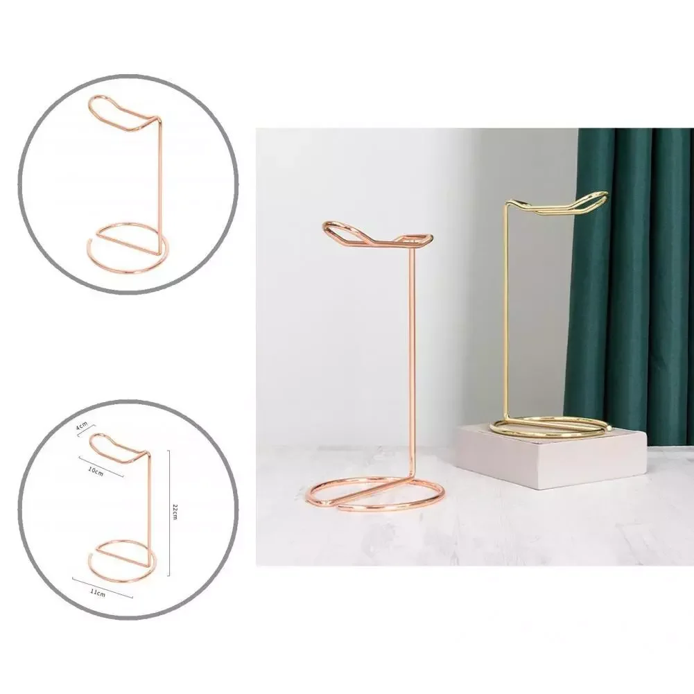 

Solid Placement Headset Accessories Metal Headset Display Stand for Home