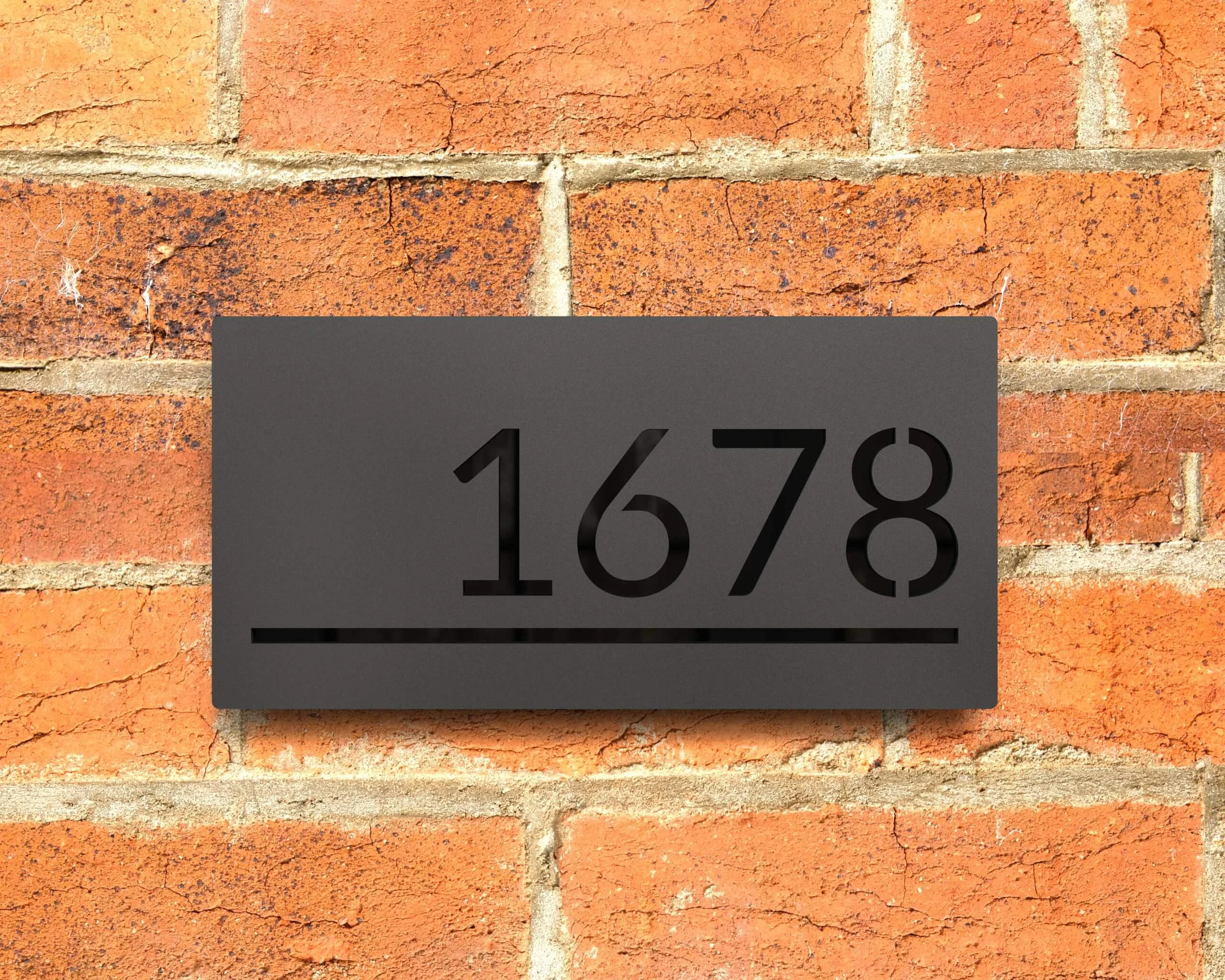 Изготовленные на заказ таблички стены для дома в Великобритании | Люкс А4