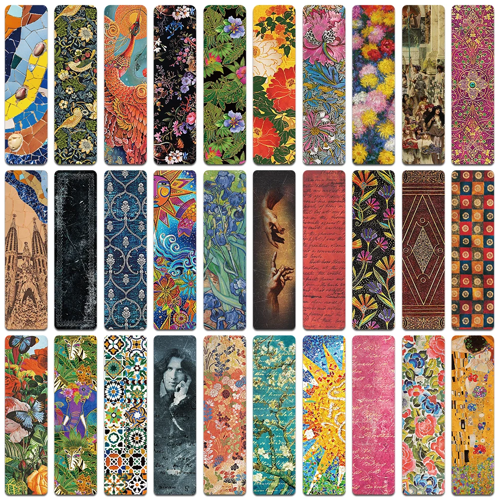 

Винтажные бумажные закладки