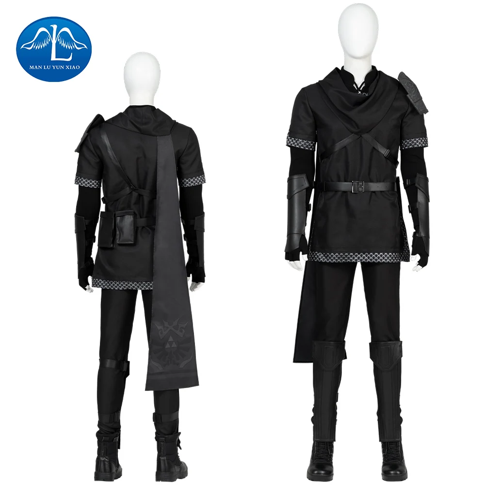 

Link Cosplay Anime Link Princess Cosplay Costume Blackened version Tears Of The Kingdom Halloween Carnival Party Suit