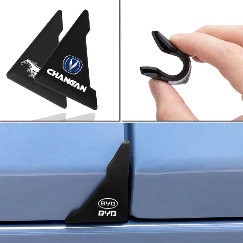 

Silicone Car Door Corner Cover Bumper Crash Scratch Protector for Fiat 500 Ducato Punto Uno Stilo Palio Bravo Toro Accessories