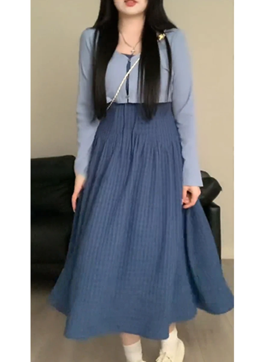 Летний утягивающий кардиган на бретельках больших размеров для полных девочек