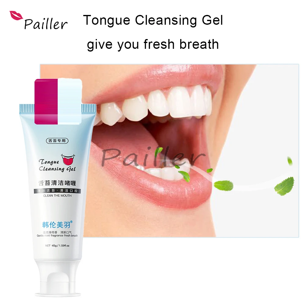 

Tongue Cleaning Gel Tongue Cleaner Oral Cavity Odor Eliminator Fresh Breath Clean Tongue Fight Bad Breath Prevent Bacterial