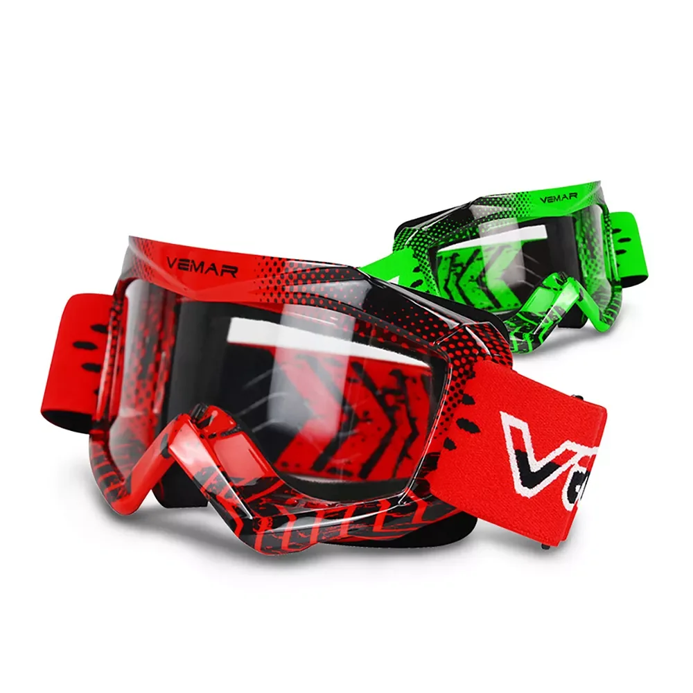 

Kids/Child/Children Motorcycle Glasses Professional MTB Off-Road Dirt Bike Child Safety Ski Glasses/Goggles for Motocross Helmet