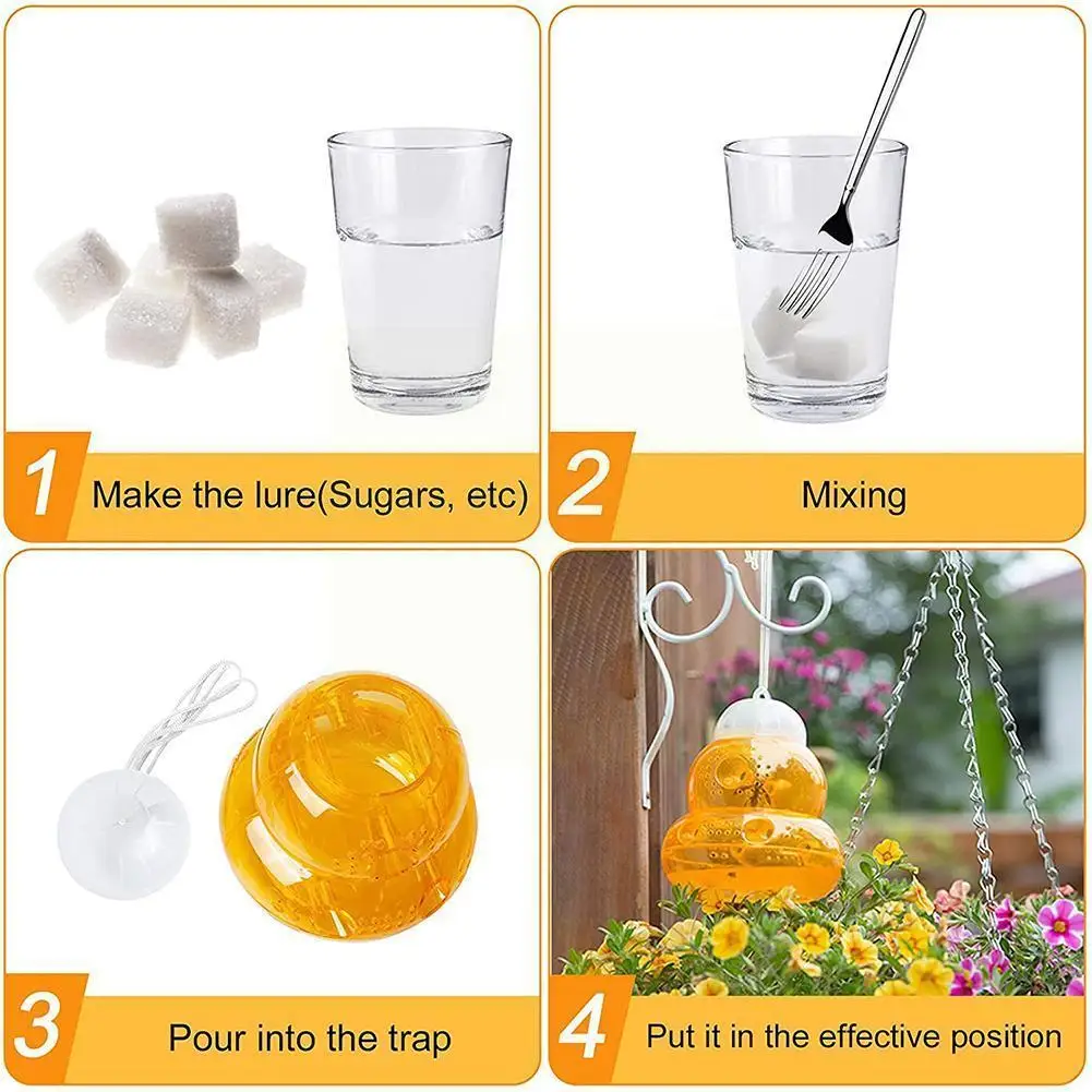 

Ловушка для устройств, в виде тыквы, убийца пчелы, подвесная на дереве, сад, сельское хозяйство, аксессуары для обычных операций, удобный диз...