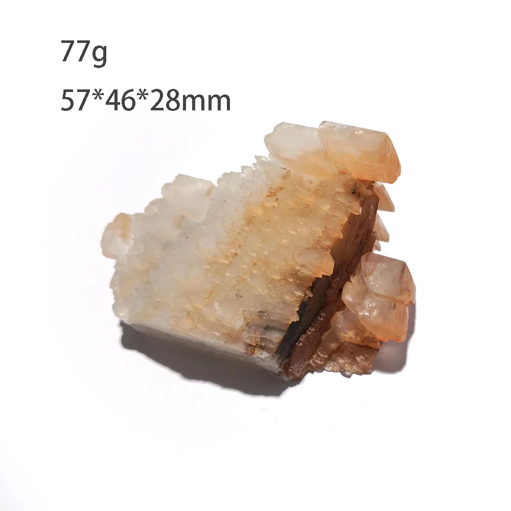 

77g C5-3L Natural Calcite Mineral crystals specimens Form Daye City Hubei Province CHINA