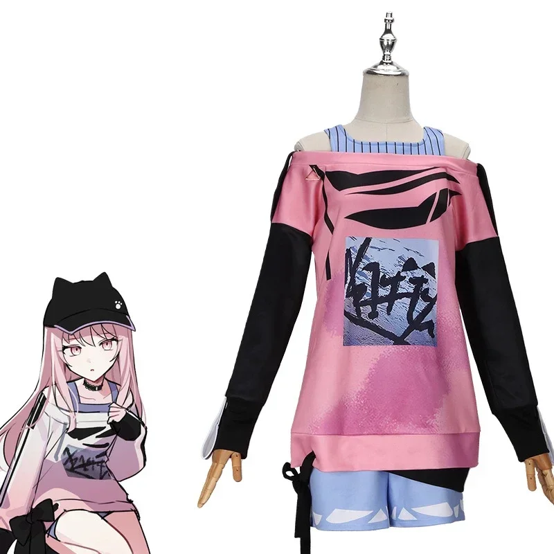 Игровой проект Sekai красочные сценические костюмы Akiyama Mizuki для косплея PJSK MZK