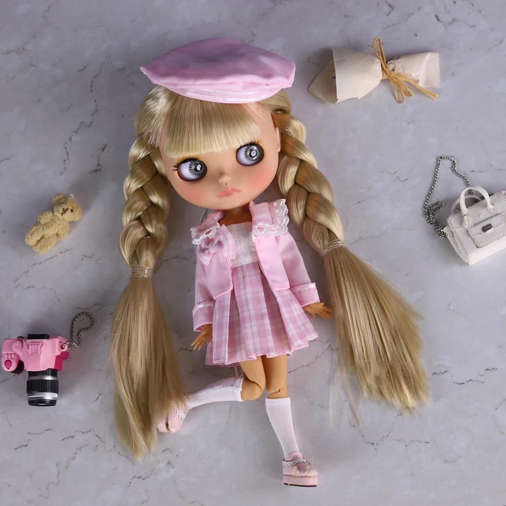 Фото Кукла ICY DBS Blyth 1/6, шарнирная, 30 см, с матовой кожей и лицом, набор для девочек, игрушка BJD, подарок №3