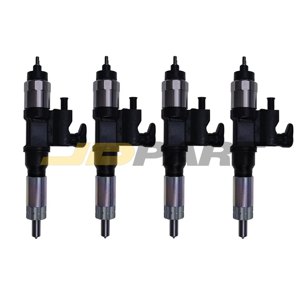

4 PCS Fuel Injector 095000-5471 8-98151837-0 For Isuzu NPR NPR-HD 4HK1 5.2L Truck