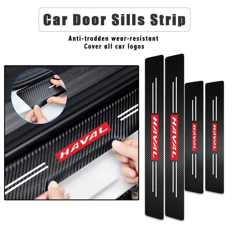 

Universal Car Door Sill Door Edge Stickers Protect for Haval Jolion H6 H9 F7X F7 H2S H7 H1 M6 H3 H4 H5 H8 F5 H6S Car Accessories