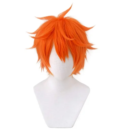 Soyusunny Haikyuu Hinata Shoyo Косплей Парик Короткий Оранжевый Костюм Парики Для Хэллоуина