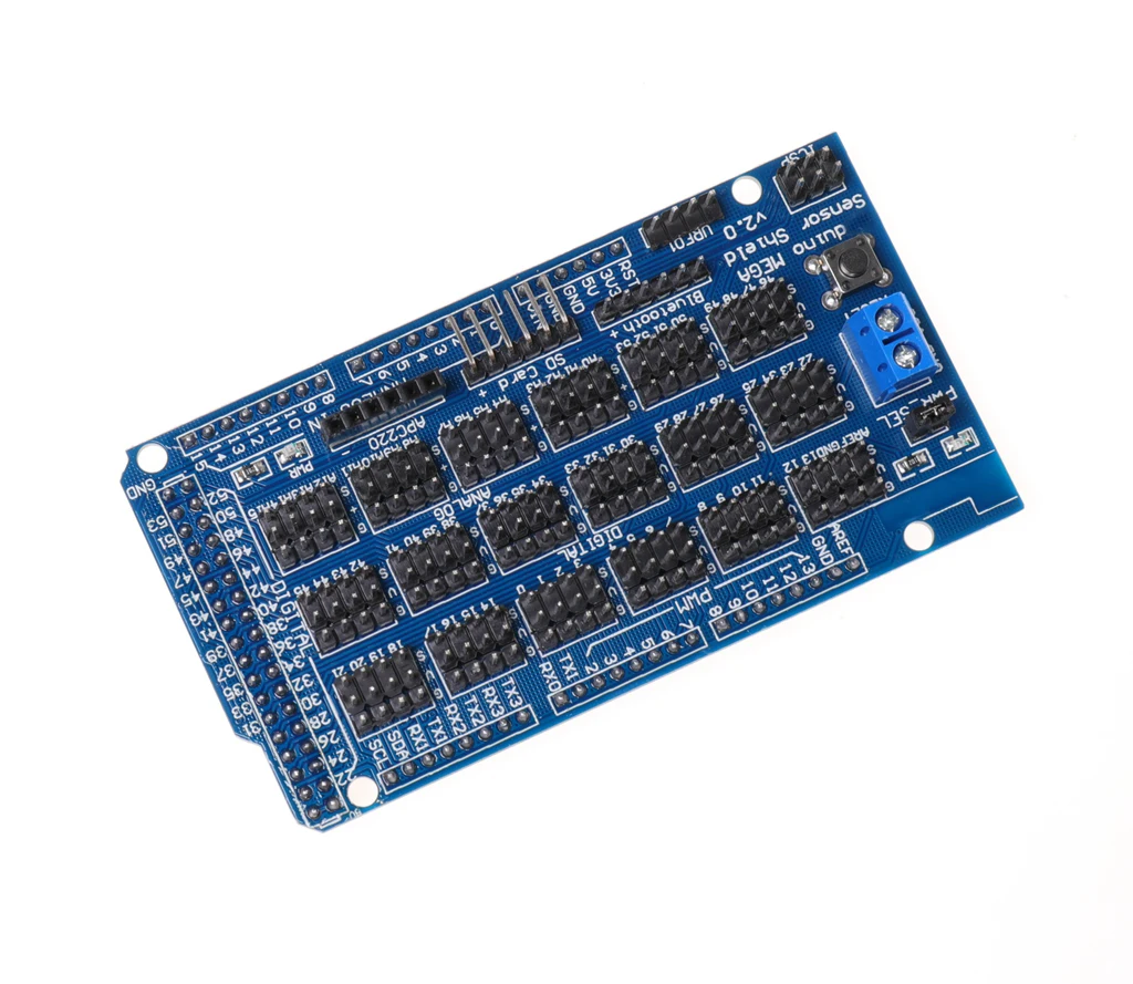 Для Arduino датчик MEGA Shield V1.0 V2.0 специальная Плата расширения 2560 Sup IIC Bluetooth SD Робот