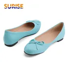 Женские лоферы с бантом, черные, розовые, голубые мокасины на плоской подошве, для весны и лета, размера плюс