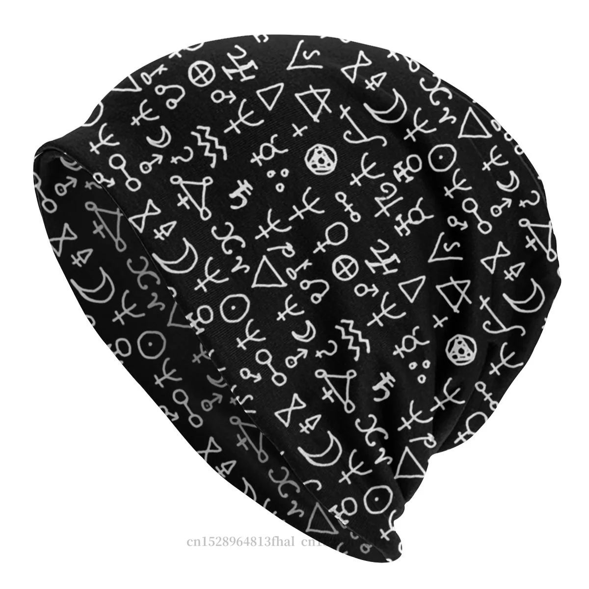 

Hat Alchemy Glyph Pattern Fashion Caps For Men Women Code Skullies Beanies Ski Caps Cotton Bonnet Hats