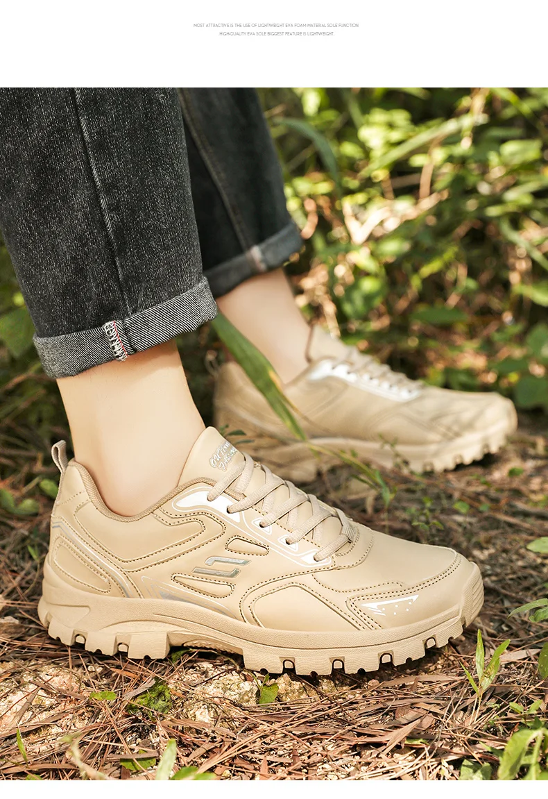 Мужские Нескользящие кроссовки для альпинизма и походов улицы мальчиков весны