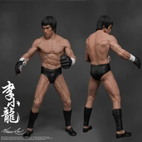 in stock items 19cm figma chinese kungfu anime figures bruce lee fighting version pvc action figure collection model toys