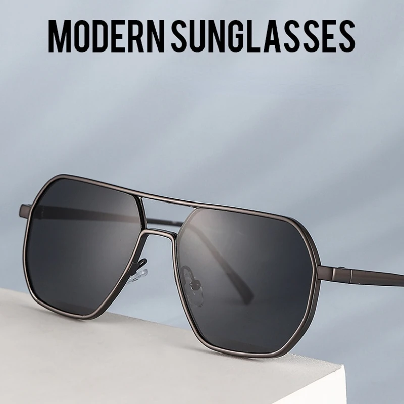 Солнцезащитные Очки Оверсайз Для Мужчин И Женщин, Модные Винтажные.