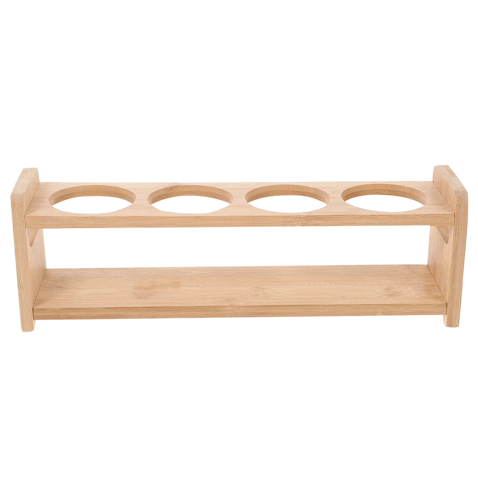 Стеллаж для хранения банка специй деревянная кухонная полка с четырьмя