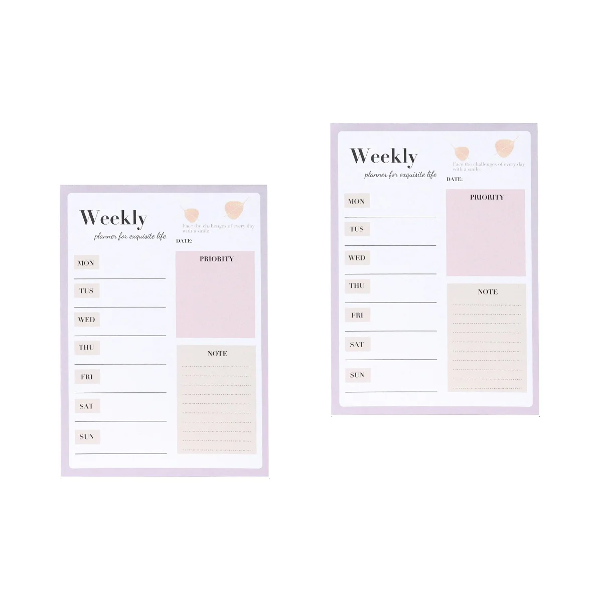 

2 Pieces Notebook Office Household Memo Pad Convenient Multi-function Writing Double Offset Paper Supply