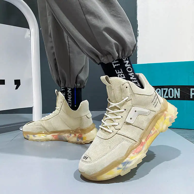 

Hompre Men's Sports Boots Luxury Brand High Quality Men's Casual Sneakers Sho Sport Shoes For Men Men's Running Shoes Tennis